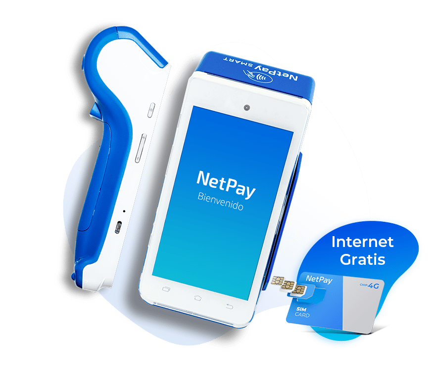 NetPay Smart |Terminal Bancaria | Acepta todas las tarjetas| Envío Gratis